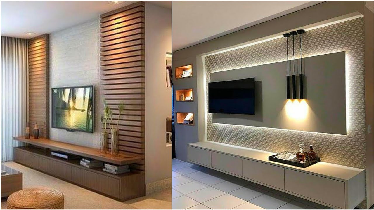 200 Modern Living Room Tv Cabinet Design 2023 | Tv Wall Unit | Home  Interior Wall Decorating Ideas - Youtube