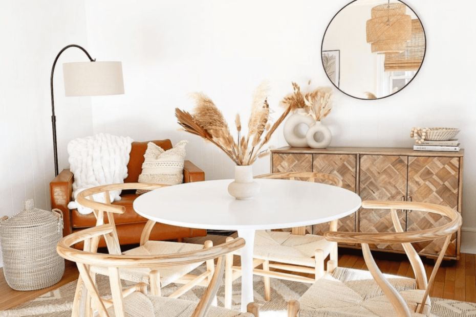 Boho Meets Scandinavian: 10 Inspiring Boho Scandinavian Dining Room