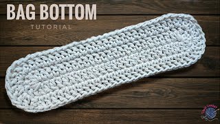 How To Make Crochet Bag Base Diy | Oval Bag Bottom Tutorial - Youtube