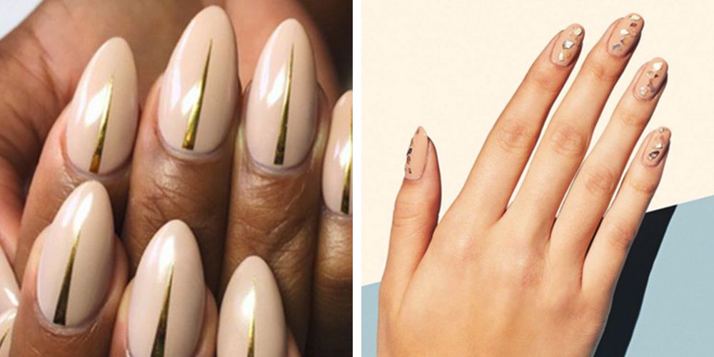 16 Nude Color Nail Designs To Try - Ideas For Nude Nail Art