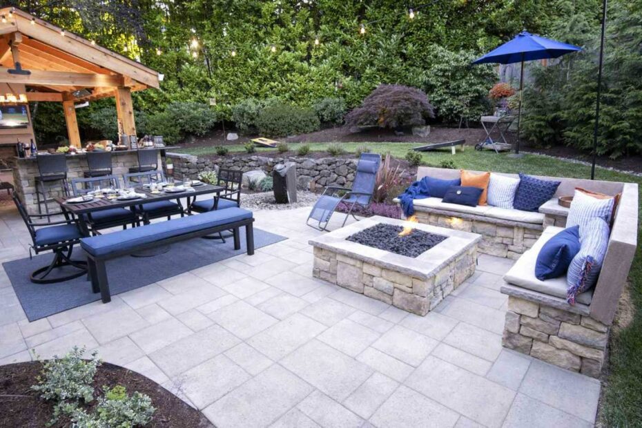 21 Stone Fire Pit Ideas For A Rustic Outdoor Space