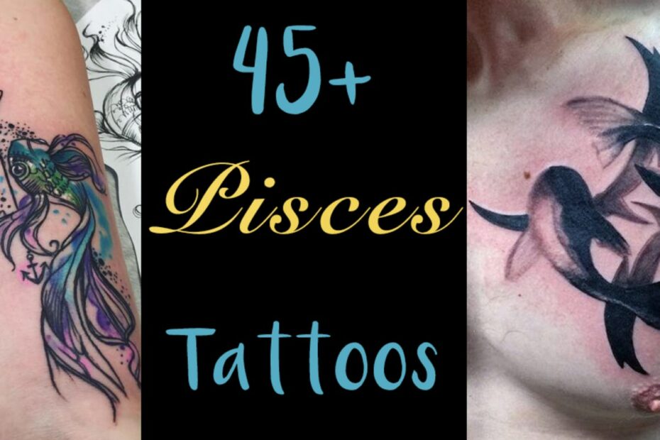 45 Pisces Tattoos For Men And Women To Celebrate Pisces Season - Tattoo  Ideas, Artists And Models