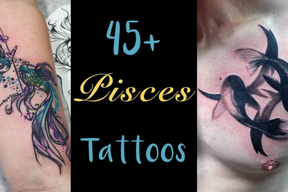 45 Pisces Tattoos For Men And Women To Celebrate Pisces Season - Tattoo  Ideas, Artists And Models