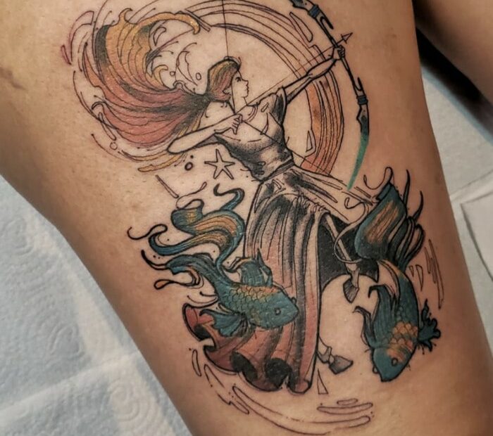 18 Pisces Tattoo Ideas Better Than Your Daydreams - Let'S Eat Cake