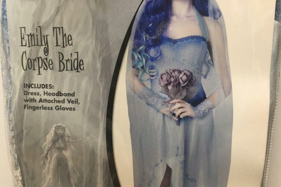 Emily The Corpse Bride Women'S Large Adult Halloween Costume | Ebay