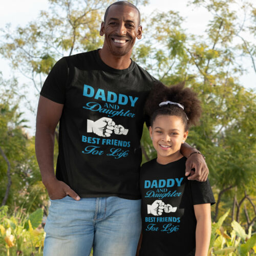 Daddy And Daughter Matching T-Shirt Family Gift Present Fathers Day Dad Tee  Top | Ebay