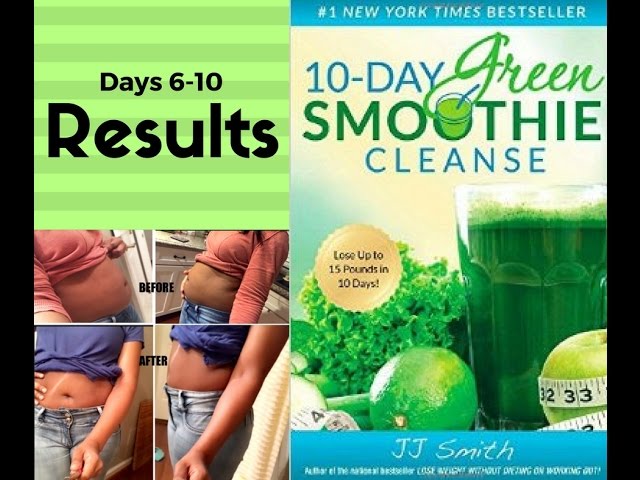 10-Day Green Smoothie Cleanse Review| Days 6-9 + Results & Snack Ideas -  Youtube