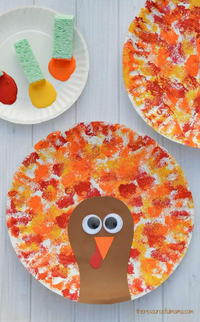 12 Easy Thanksgiving Crafts To Keep Your Toddler Occupied At The Kids Table