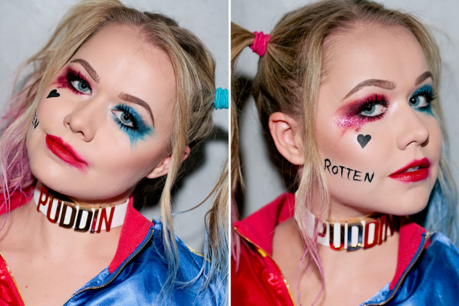 Harley Quinn Makeup Tutorial In 7 Easy Steps | Glamour