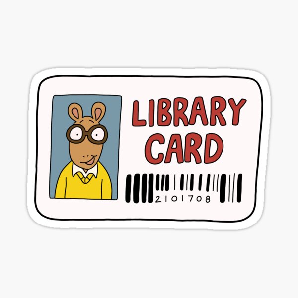 Arthur'S Library Card