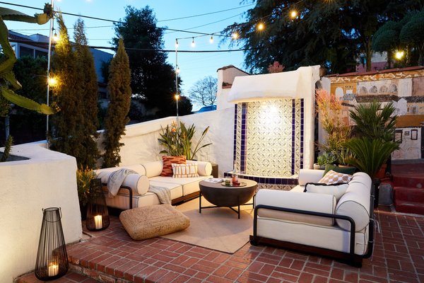 Outdoor Rooftop Hanging Lighting Design Photos And Ideas - Dwell