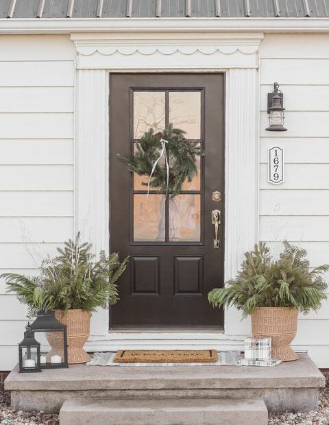 56 Diy Outdoor Christmas Decorations - Best Holiday Porch Decor