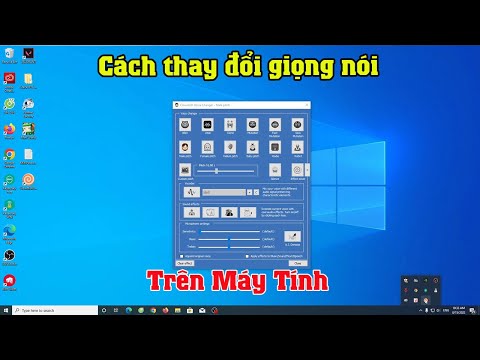 Phần mềm thay đổi giọng nói trên máy tính PC, laptop | Phần mềm chỉnh giọng nam nữ