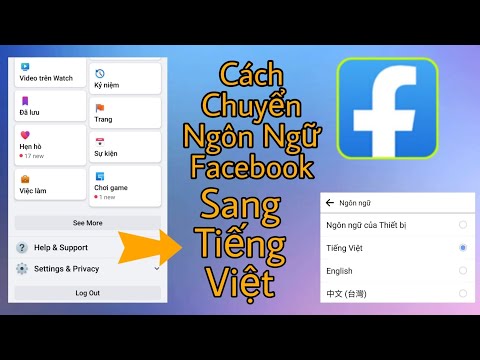 Cách Đổi Ngôn Ngữ Tiếng Anh Sang Tiếng Việt Trên Facebook Cho Điện Thoại Android, iOS Mới - Tântivi