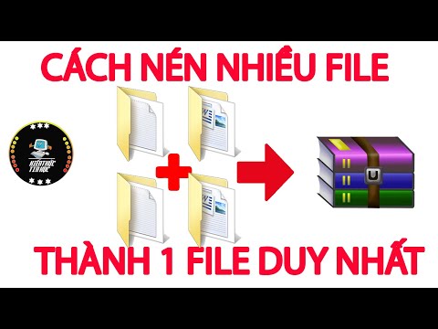 Cách nén nhiều file thành 1 file