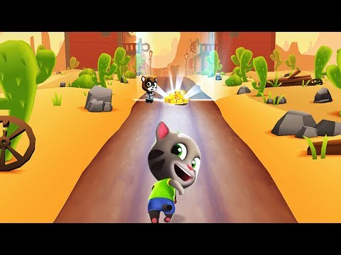 Mèo Tom Chạy Lấy Vàng Ở Miền Tây Hoang Dã #27 – Wild West - Talking Tom Gold Run