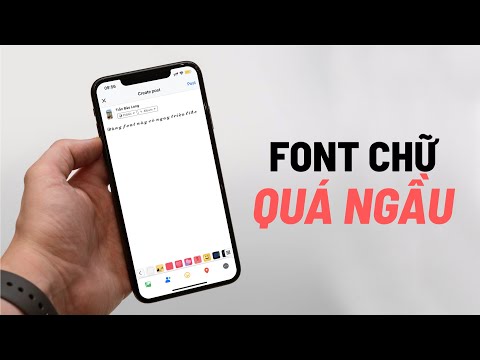 Hướng dẫn thay đổi Font chữ Facebook CHẤT ĐỘC chẳng đụng hàng ai