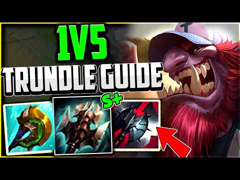 How to Play Trundle Jungle & TURBO CARRY! (1v5 Trundle Guide) - League of Legends Season 13