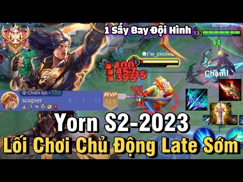 Yorn S2-2023 Liên Quân Mobile | Cách Chơi, Lên Đồ, Phù Hiệu, Bảng Ngọc Cho Tướng Yorn Mùa 26 NTD LQ