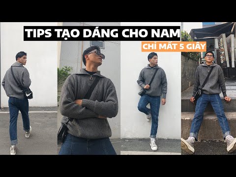 Hướng dẫn tạo dáng chụp ảnh cho nam |