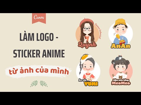 Cách thiết kế sticker chibi, logo trên máy tính và điện thoại từ ảnh cá nhân siêu đơn giản