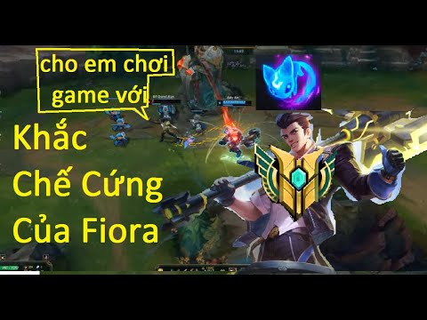 Jayce Vị Tướng Khắc Chế Cứng Của Fiora Top -Băng Trụ Đập Fiora Như Con/Game Là Dễ