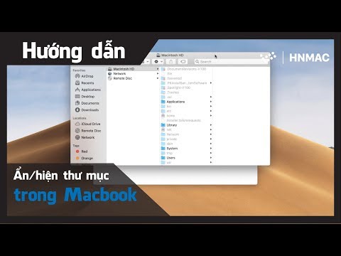 Cách ẩn / hiện file, folder trên MacBook