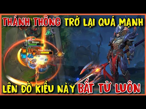 LMHT TỐC CHIẾN : Thánh Thông Xinzhao Được Buff Trở Lại Cực Khỏe, Lên Đồ Này Thông Nát Bản Đồ