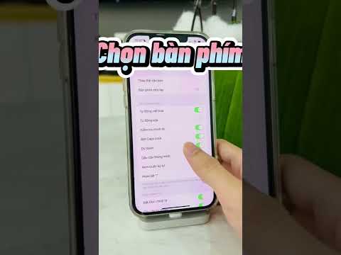 Cách cài đặt icon trên bàn phím iPhone