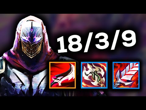 This NEW Zed Build Allowed Me To Carry 1v9 (NEW DUSK + HYDRA + BT)