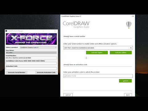 How to Activate Corel Draw X7 for Free / Tutorials for Corel Draw X7