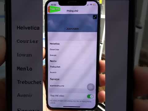 Cách Thay Đổi Font Chữ Trên iPhone Thành Công #shorts