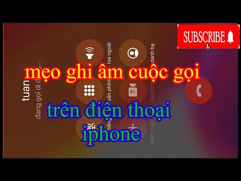 mẹo ghi âm cuộc gọi trên điện thoại iphone vô cùng đơn giản