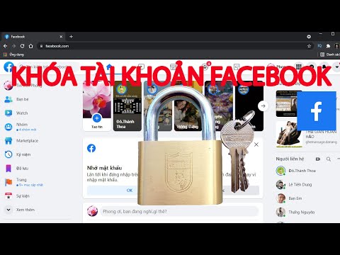 Cách khóa facebook tạm thời | cách khóa tài khoản facebook