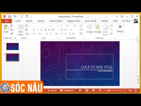 Bài 02: Cách thêm trang, xóa trang, sắp xếp trang trong PowerPoint 2013