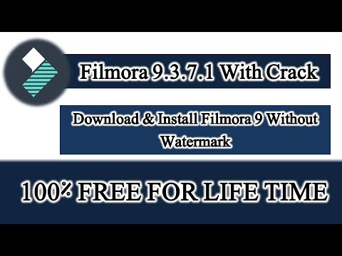 How to Install Filmora 9 Crack for Lifetime,Remove watermark on filmora 9.3.7.1,New Method 2020