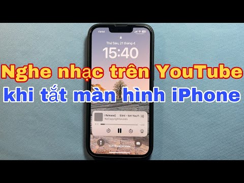 Cách nghe nhạc trên YouTube khi tắt màn hình iPhone