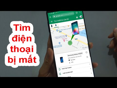 Cách tìm lại điện thoại bị mất bằng tài khoản Google