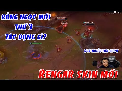 Rengar Mùa 9 Áp Dụng Bảng Ngọc Thứ 3 Có Tạc Dụng Gì | Trâu Best Udyr