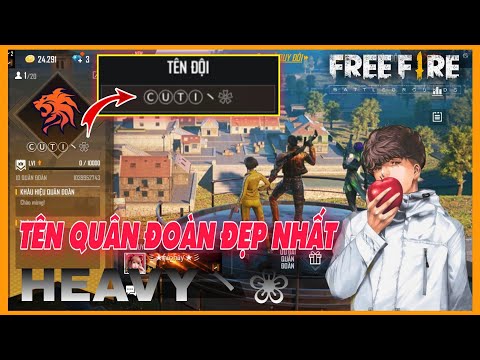 [Free Fire] Kí Tự Đặc Biệt - Cách Tạo Kí Tự Quân Đoàn Hot Nhất | GC SKYLER