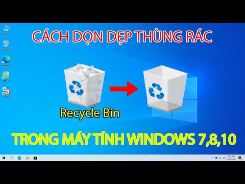 Cách dọn dẹp thùng rác trên máy tính