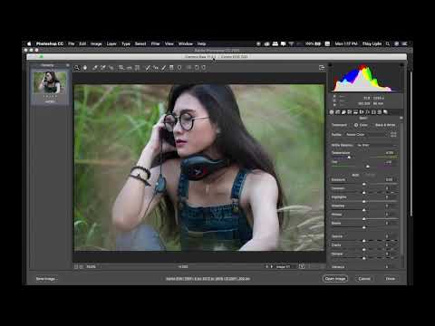 Bài 81: Camera Raw, Adobe Bridge, Phân biệt RAW và JPG | Làm Chủ Photoshop CC 2018