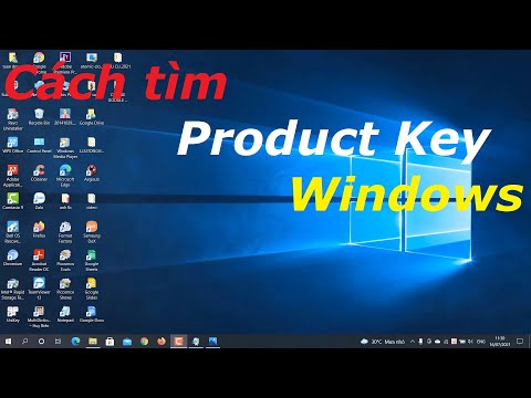 CÁCH TÌM PRODUCT KEY BẢN QUYỀN WINDOWS