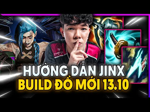 CHI TIẾT LỐI BUILD ĐỒ MỚI CHO JINX (13.10) | LEAK 1