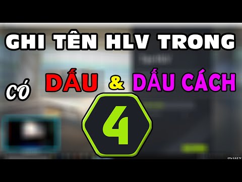 Cách đặt tên có dấu & dấu cách trong FIFA Online 4 | Tis Che Official