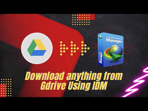 Download any file from Google Drive using IDM (Internet Download Manager) | No Errors