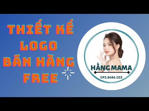 Thiết kế logo chèn vào ảnh bán hàng cực chất cho người mới bắt đầu bán hàng online