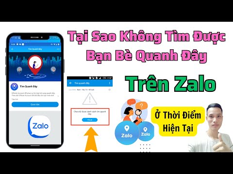 Tại Sao Không Bật Được Tính Năng Tìm Bạn Quanh Đây Trên Zalo Mới 2023 | Tân tivi