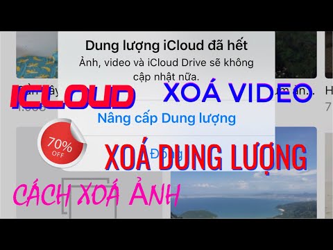 Cách xóa ảnh icloud, xoá dung lượng icloud bị đầy iphone!