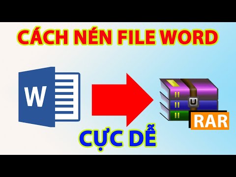 Cách nén file word cực kỳ dễ